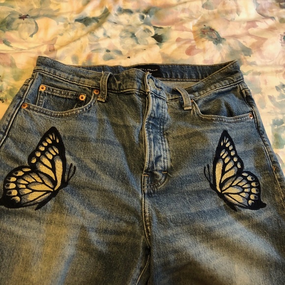 Lucky Brand Drew Mom High Rise Taper Jeans - Picture 5 of 7